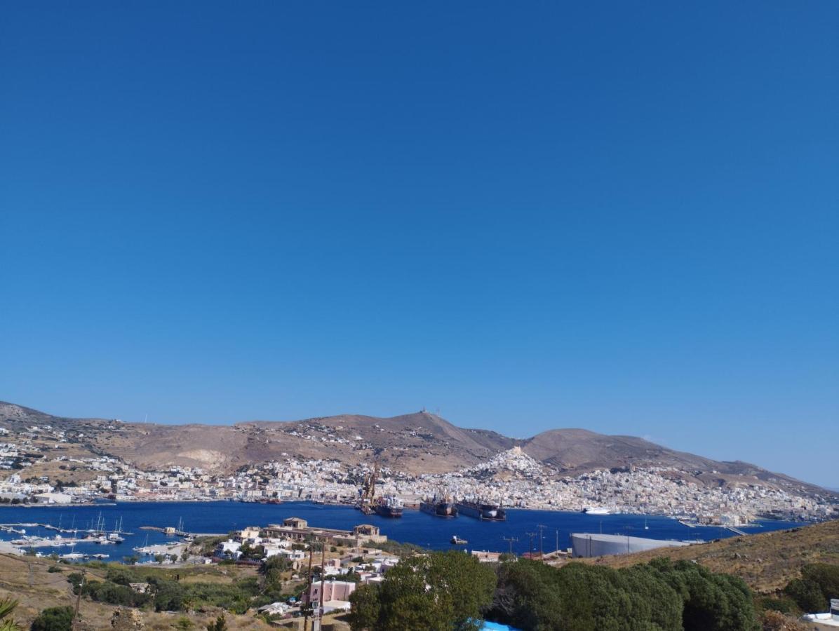 Syros House With View Apartment Ермополи Екстериор снимка